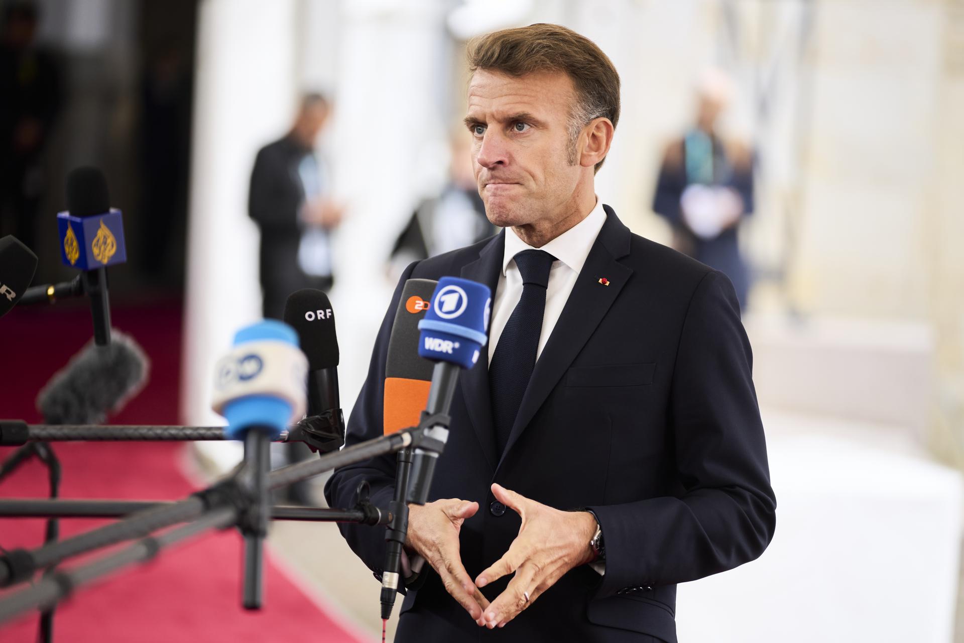 Emmanuel Macron. EFE/EPA/THOMAS TRAASDAHL DENMARK OUT