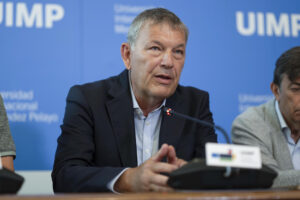 El comisionado general de la Agencia de las Naciones Unidas para los Refugiados (UNRWA), Philippe Lazzarini, en una imagen de archivo. EFE/Pedro Puente Hoyos