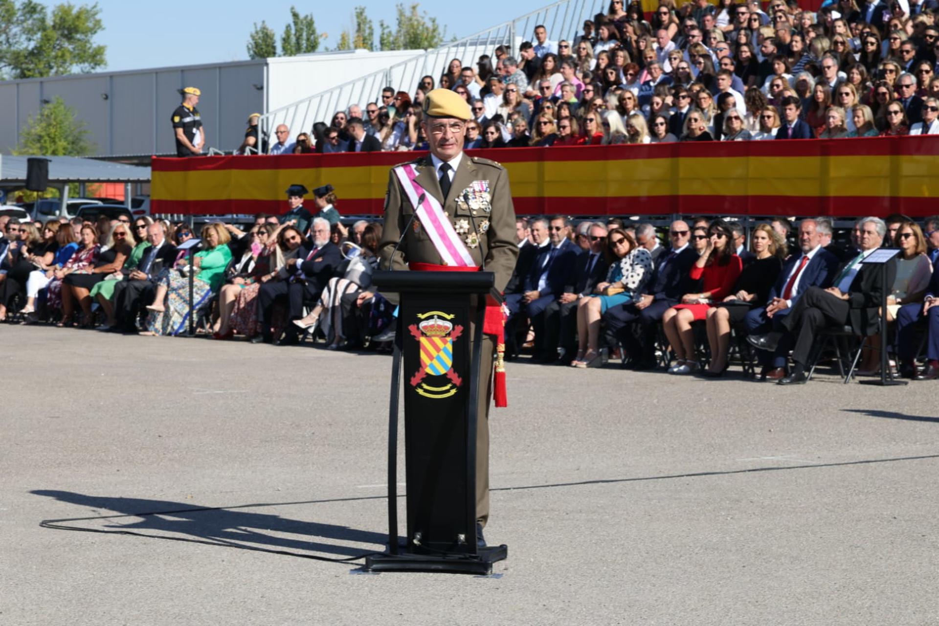 El general de la UME. Cedida por Defensa. EFE
