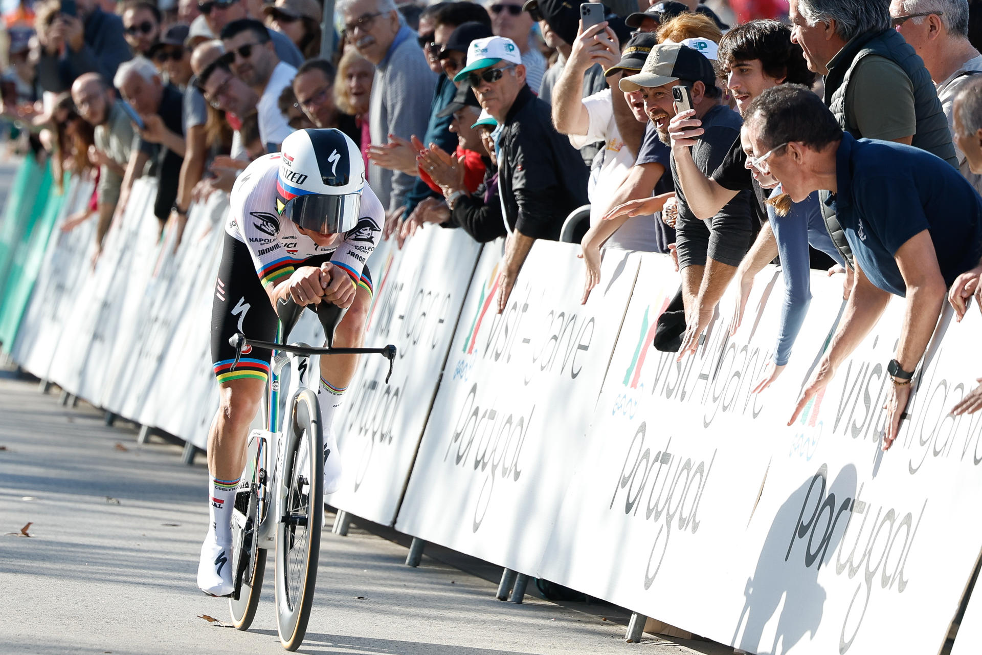 El belga Remco Evenepoel, del Soudal-Quick Step, en foto de archivo de Luís Forra. EFE/LUSA