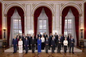 Foto de familia de la reunión informal de jefes de Estado y de Gobierno de la UE, este jueves en Copenhague (Dinamarca). EFE/Presidencia Consejo Europeo/Patrick Brown