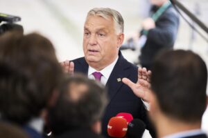El primer ministro de Hungría, Viktor Orbán, en Copenhague. EFE/EPA/THOMAS TRAASDAHL DENMARK OUT