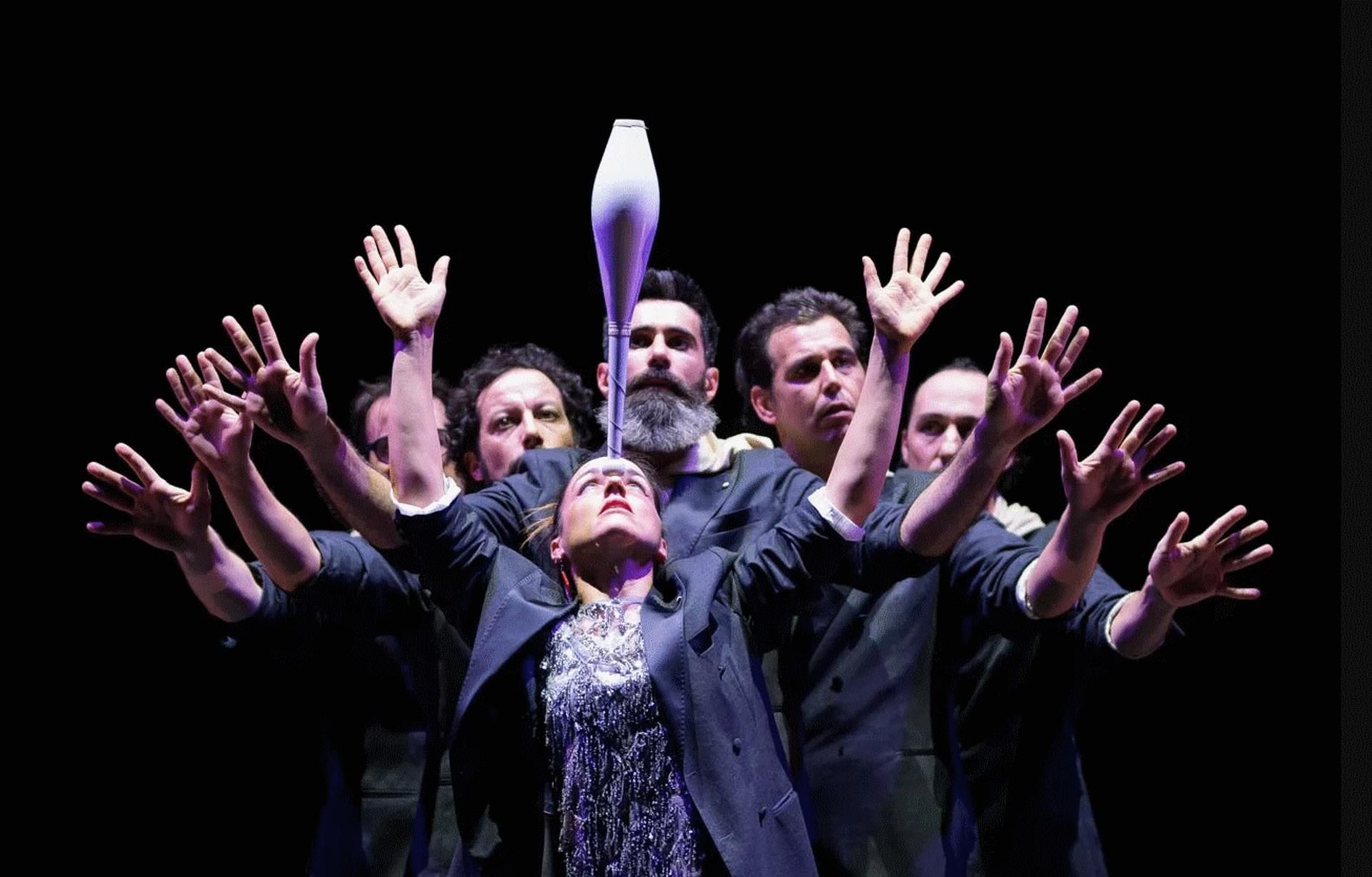 Imagen de la compañía Pistacatro, Premio Nacional de Circo 2025. Fotografía cedida por el Ministerio de Cultura. SOLO USO EDITORIAL