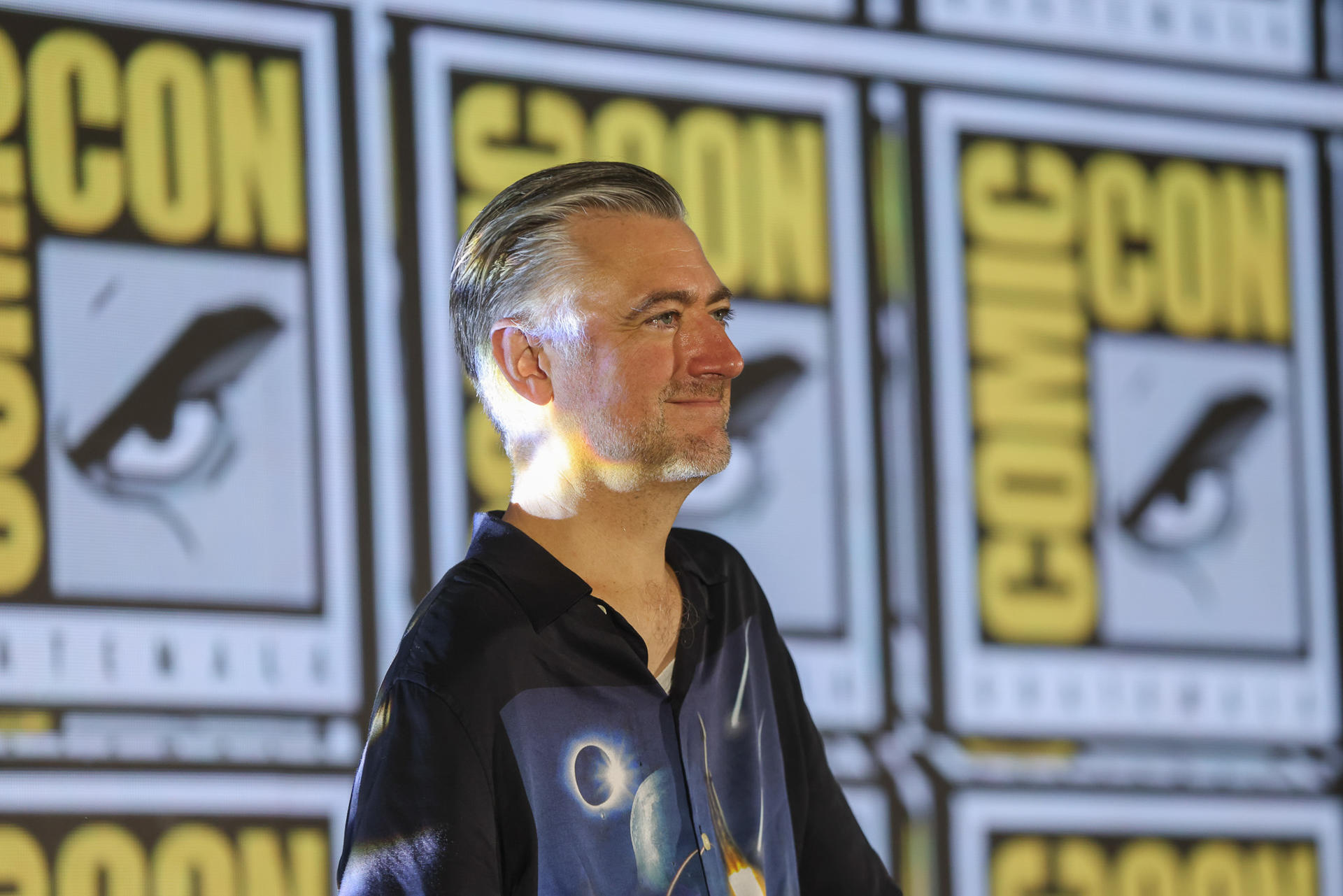 El actor y guionista estadounidense Sean Gunn, conocido por su papel Kraglin en el Universo de Marvel, asiste a la Comic-Con Guatemala 2025 este sábado, en Ciudad de Guatemala (Guatemala). EFE/ Mariano Macz
