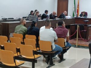 Imagen de la sala de la Sección 7ª de la Audiencia Provincial de Cádiz, donde se celebra el juicio. EFE/Isabel Laguna