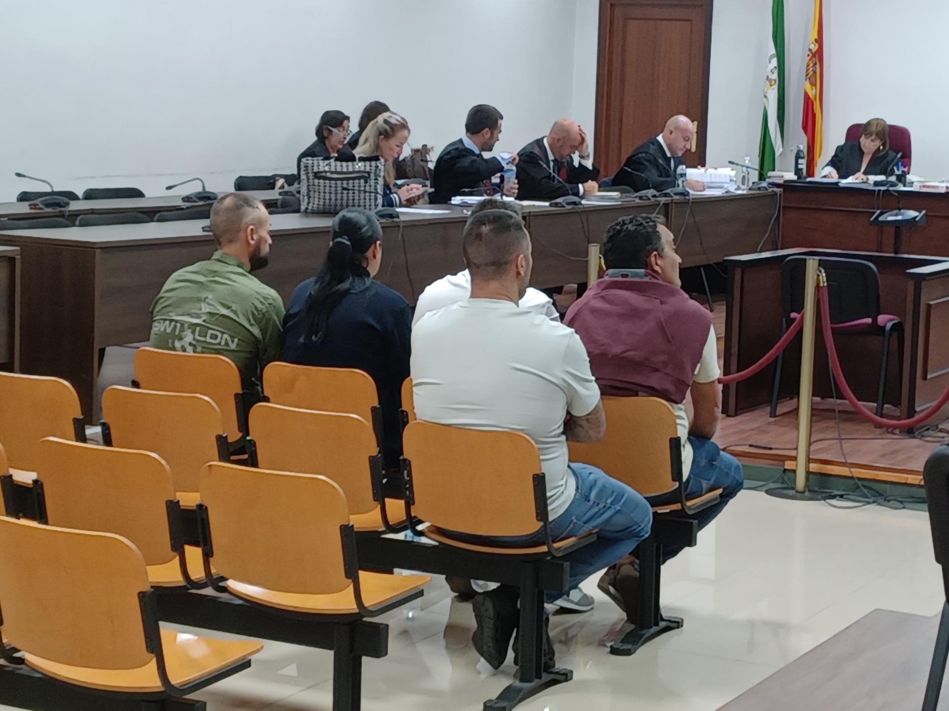 Imagen de la sala de la Sección 7ª de la Audiencia Provincial de Cádiz, donde se celebra el juicio. EFE/Isabel Laguna