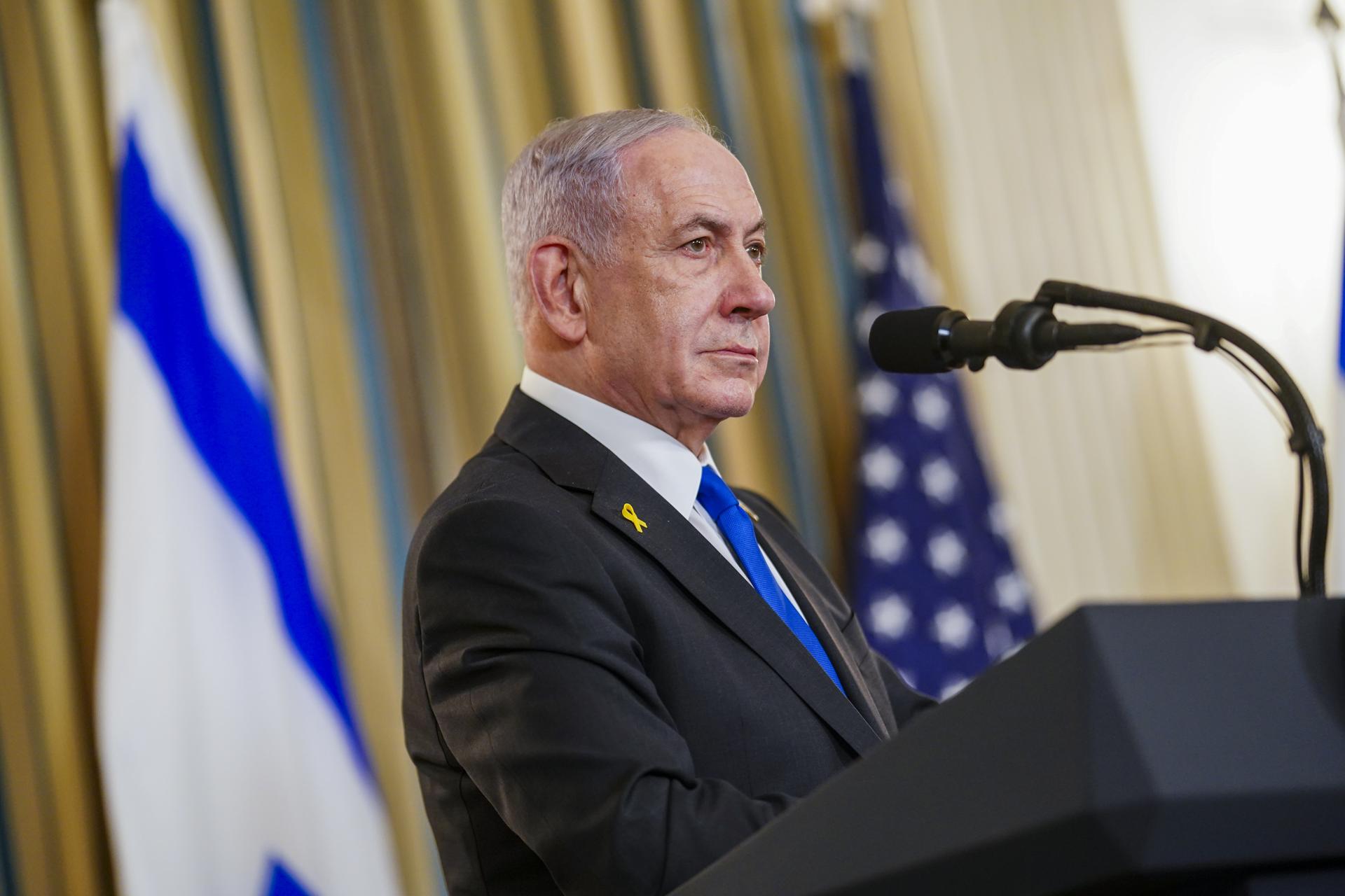 El primer ministro israelí, Benjamin Netanyahu, en una fotografía de archivo. EFE/WILL OLIVER
