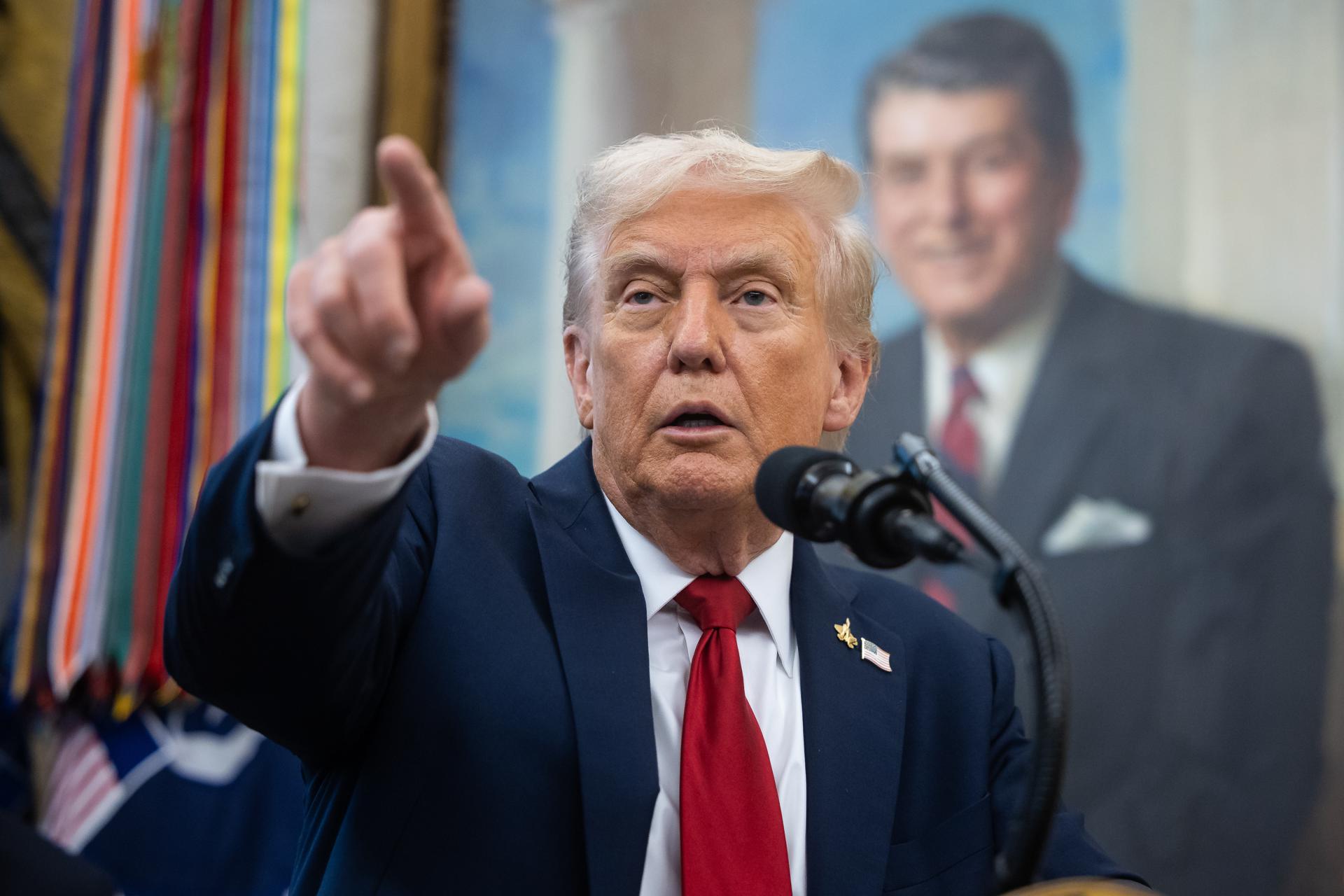 El presidente de Estados Unidos, Donald TrumpE. EFE/EPA/FRANCIS CHUNG / POOL
