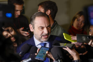 El exministro y exsecretario de Organización del PSOE José Luis Ábalos. EFE/ Rodrigo Jimenez