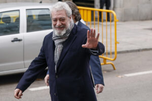 El director de gabinete de la presidenta de la Comunidad de Madrid, Miguel Ángel Rodríguez en una imagen de archivo tras declarar en el Tribunal Supremo por este caso. EFE/ Sergio Pérez
