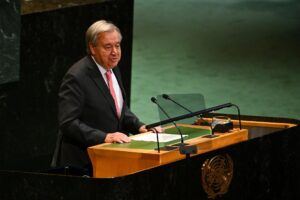 El secretario general de Naciones Unidas, António Guterres. EFE/EPA/LUKAS COCH AUSTRALIA AND NEW ZEALAND OUT