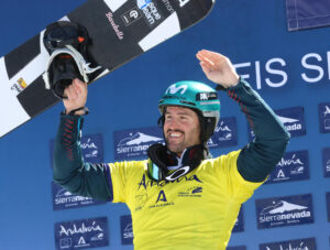 El snowboarder español Lucas Eguibar, campeón mundial y ganador de la Copa del Mundo de boardercross, en una foto de archivo. EFE/Pepe Torres