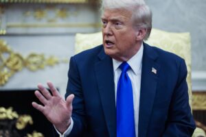 El presidente de Estados Unidos, Donald Trump. EFE/Shawn Thew
