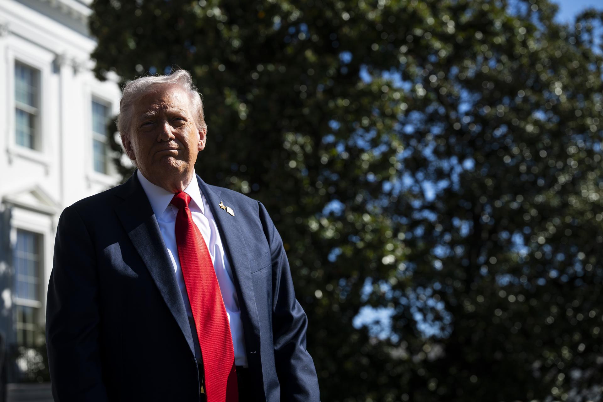El presidente de Estados Unidos, Donald Trump. EFE/EPA/GRAEME SLOAN / POOL