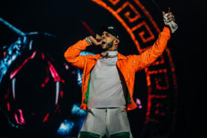 Foto de archivo del puertorriqueño Emmanuel Gazmey Santiago, más conocido como Anuel AA. EFE/Óscar Corral.