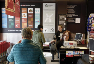 Imagen de un supermercado en Azpeitia (Gipuzkoa). EFE/Juan Herrero.