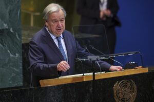 El secretario general de Naciones Unidas, António Guterres, en una foto de archivo. EFE/EPA/SARAH YENESEL