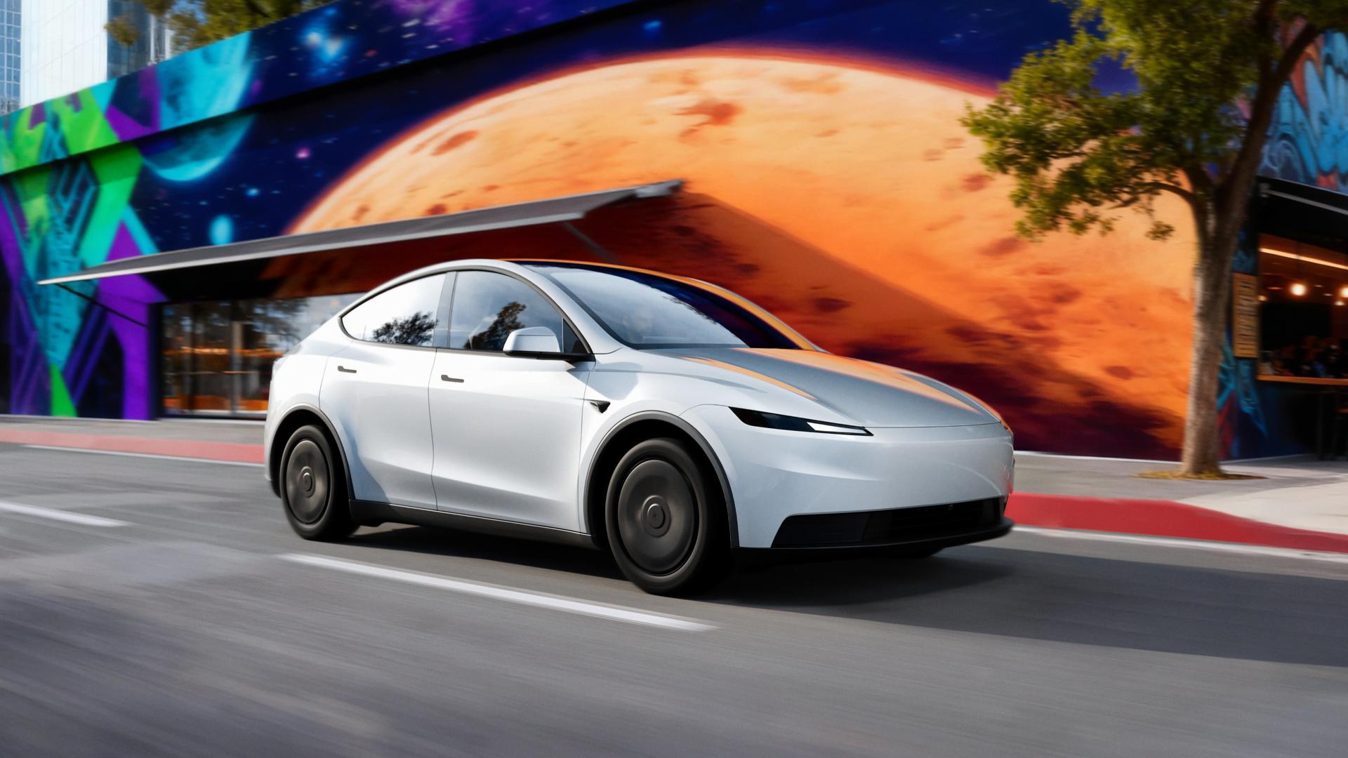 Fotografía cedida por Tesla donde se muestra el Model Y Standard. EFE /Tesla

