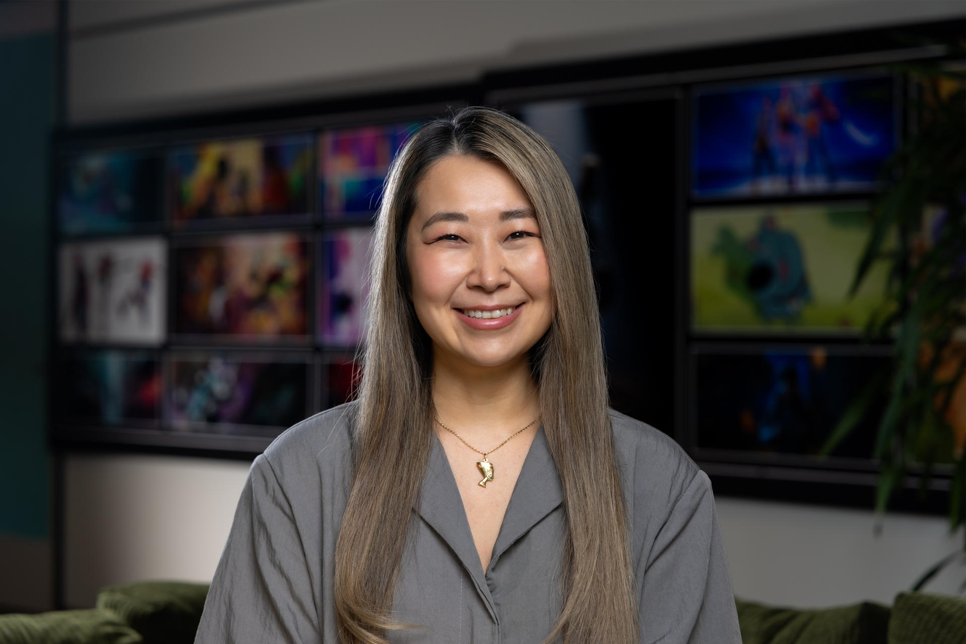 Fotografía cedida por Netflix que muestra a la directora de cine Maggie Kang. EFE/ Danielle Spires/ Netflix