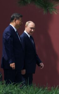 Imagen del presidente ruso, Vladímir Putin, nunto a a su homólogo chino, Xi Jinping, el  pasado 2 de septiembre de 2025. (Rusia) 
EFE/EPA/ALEXANDER KAZAKOV/SPUTNIK/KREMLIN / POOL MANDATORY CREDIT