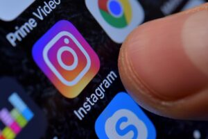 Fotografía detalle que muestra la aplicación de Instagram. EFE/Archivo/SASCHA STEINBACH