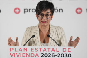 Imagen de archivo de la ministra de Vivienda y Agenda Urbana, Isabel Rodríguez. EFE/Emilio Naranjo