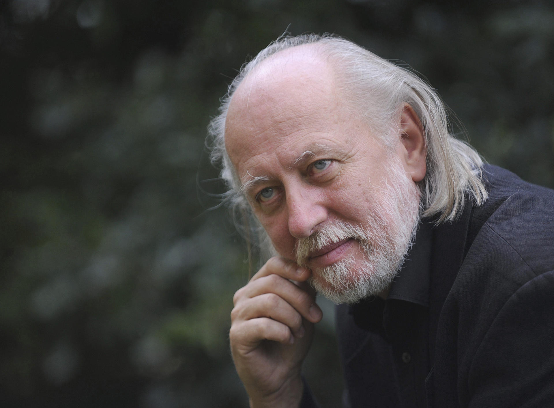 El escritor húngaro Lászlo Krasznahorkai, Premio Nobel de Literatura 2025. EPA/Gyula Czimbal