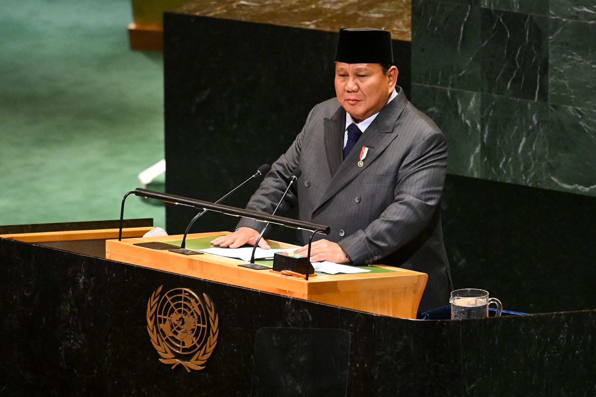 Fotografía de archivo del presidente de Indonesia, Prabowo Subianto.
EFE/EPA/LUKAS COCH AUSTRALIA AND NEW ZEALAND OUT