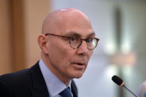 Imagen de archivo del alto comisionado de la ONU para derechos humanos, Volker Türk. EFE/EPA/WAEL HAMZEH