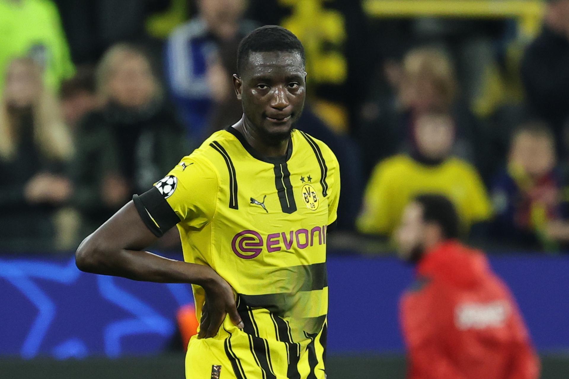 El delantero del Dortmund Serhou Guirassy en foto de archivo de FRIEDEMANN VOGEL. EFE