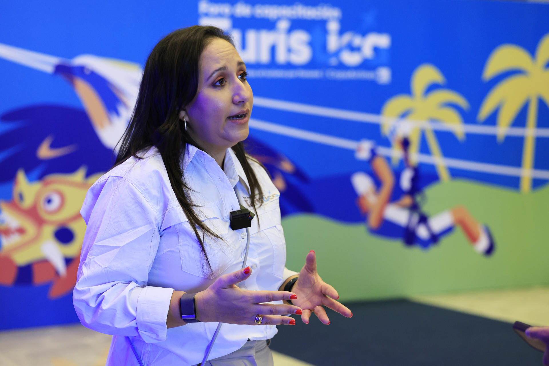Foro de Capacitación Turística en Ciudad de Panamá (Panamá). EFE/ Bienvenido Velasco