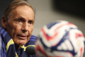 Imagen de archivo del entrenador, Miguel Ángel Russo. EFE/ Juan Ignacio Roncoroni